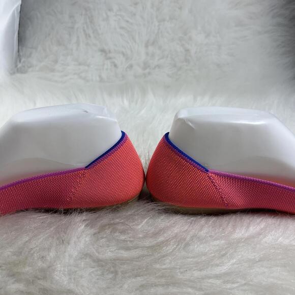 Rothy's Shoes Tropical Pink Round Flats for women size 8 - Picture 5 of 9